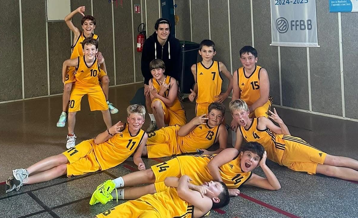 Équipe de basket U13 Garçons du Coq Carlanais