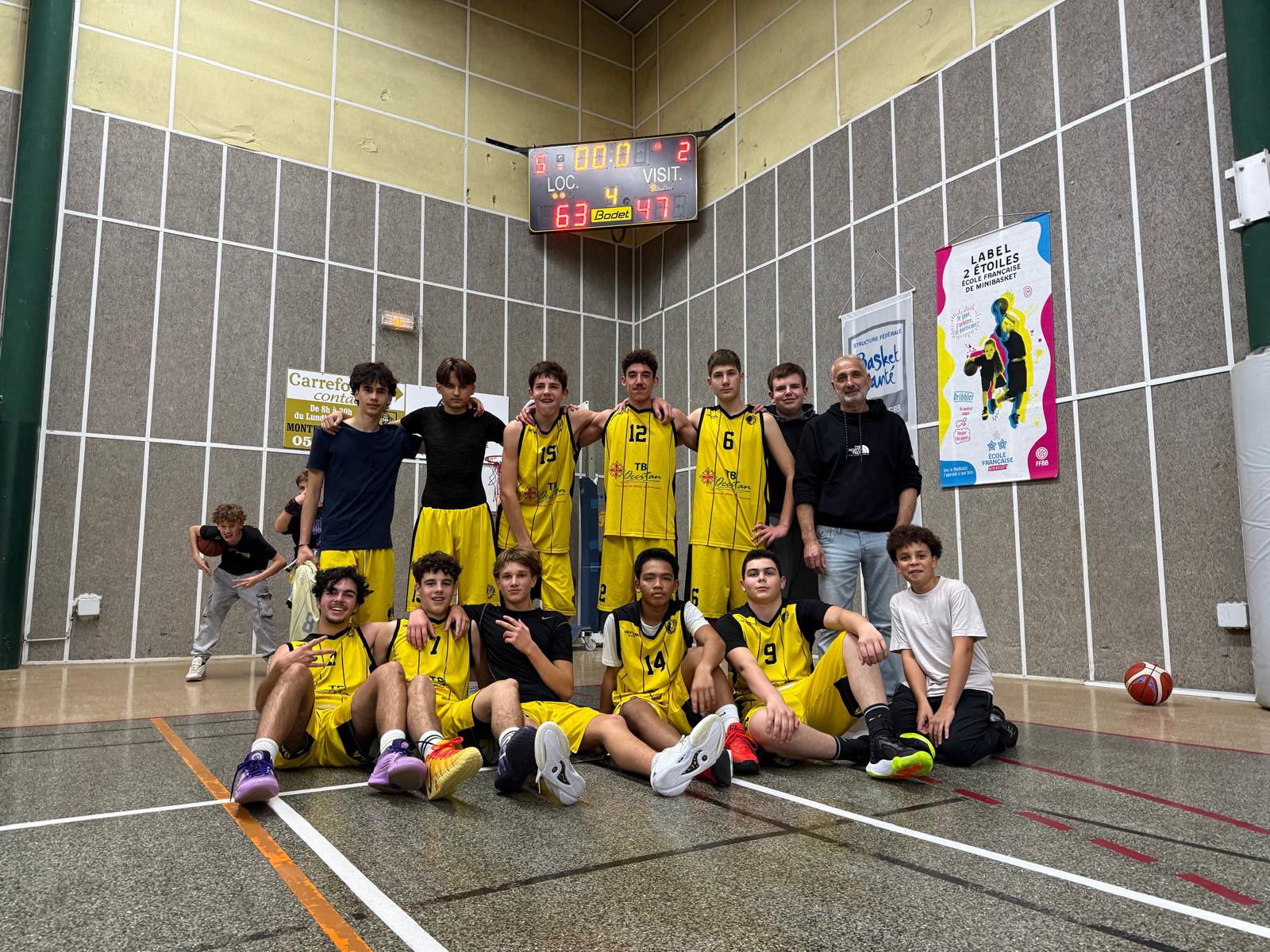 Équipe de basket U18 Garçons du Coq Carlanais