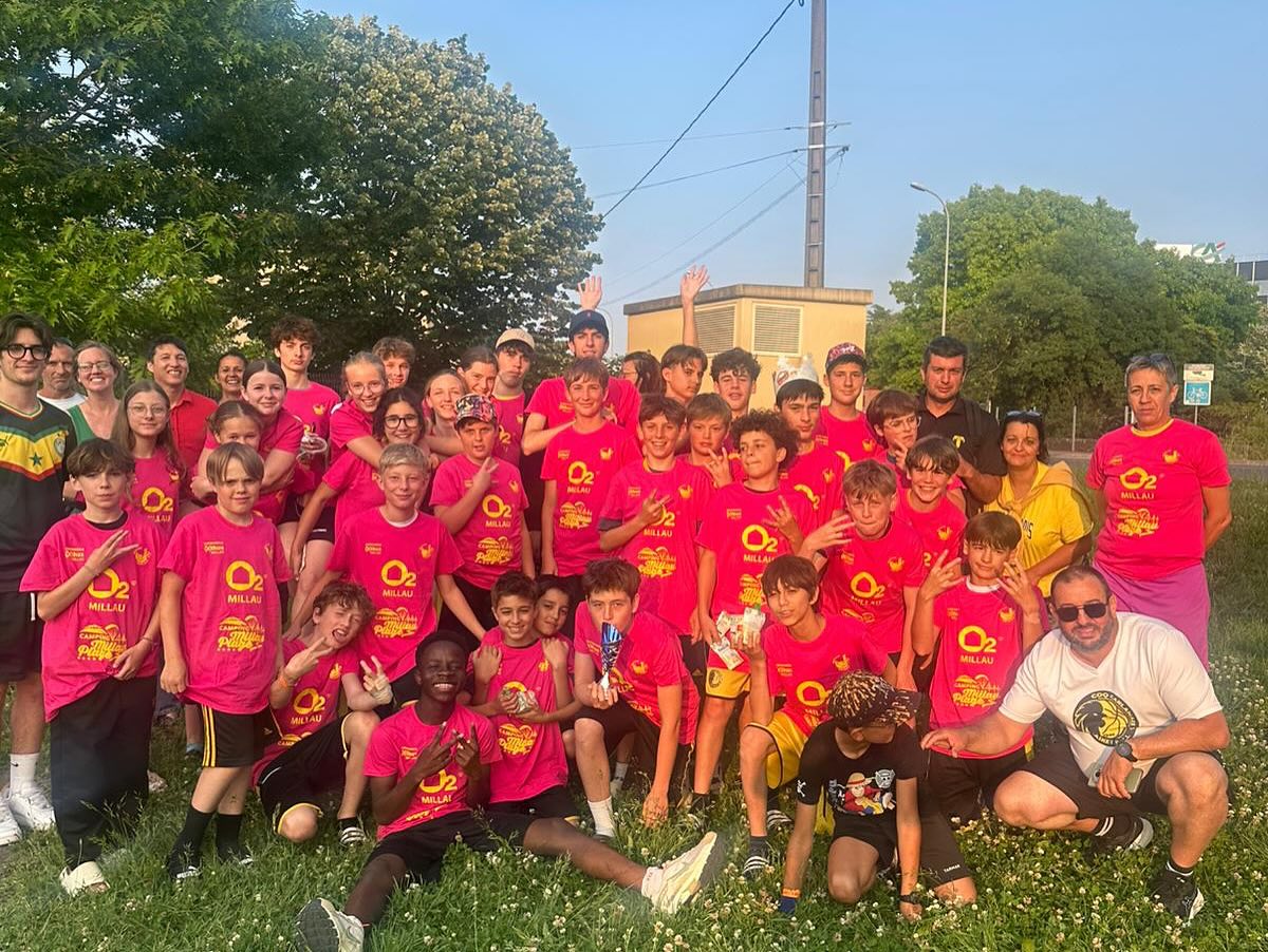 L'équipe du Coq Carlanais lors du tournoi de Millau